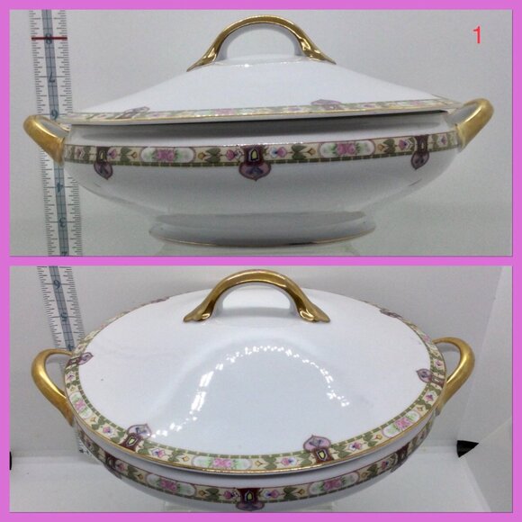 103 yr Serveware, bowl/lid - Picture 1 of 9